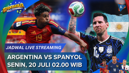 Jadwal Live Streaming Argentina Vs Spanyol, Panggung Pembuktian Raja Sepak Bola Dunia 2026
