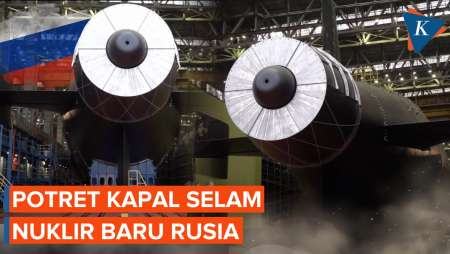 Wujud Kapal Selam Nuklir Baru Rusia