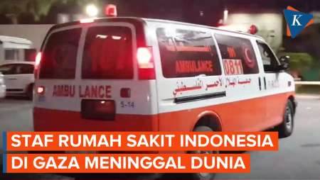 Staf MER-C Gugur Saat Kendarai Ambulans di Depan RS Indonesia di Gaza