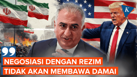 Putra Mahkota Iran Pesan Ke Trump: Jangan Negosiasi Dengan Rezim...