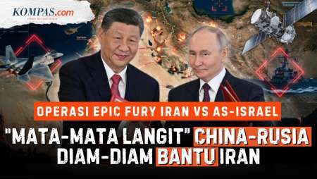Intel Rusia Dan "Mata" China Bantu Iran, AS Babak Belur Di Timur Tengah