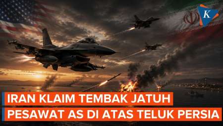 Iran Klaim Tembak Jatuh Pesawat Di Teluk Persia, CENTCOM Bantah Bukan Pesawat AS
