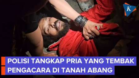 Detik-detik Penembak Pengacara Di Tanah Abang Ditangkap Polisi
