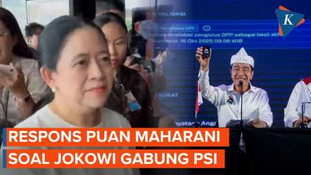 Respons Puan Maharani soal Jokowi Gabung PSI