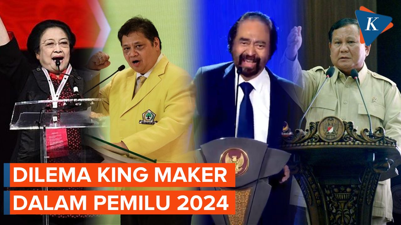 LSI Denny JA Ungkap Dilema Empat King Maker dalam Pemilu 2024