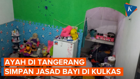 Begini Penampakan Tempat Tinggal S, Ayah yang Simpan Jasad Bayinya di Kulkas