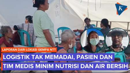 Logistik Belum Memadai, Pasien Dan Tim Medis Di Posko Damer Kekurangan Nutrisi