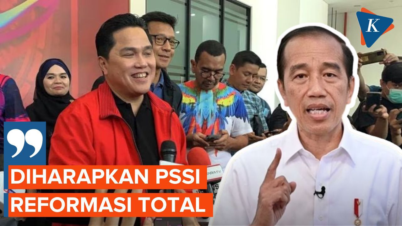 Respons Jokowi Terkait Pemilihan Ketum PSSI