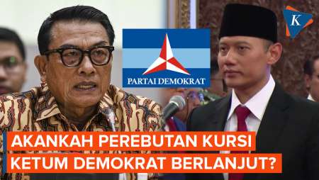 Moeldoko-AHY Satu Perahu Kabinet, Perebutan Kursi Ketum Demokrat Berlanjut?