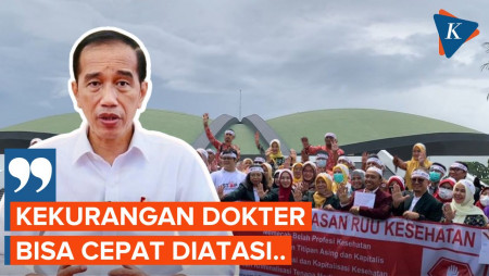 Kata Jokowi soal RUU Kesehatan yang Disahkan Hari Ini
