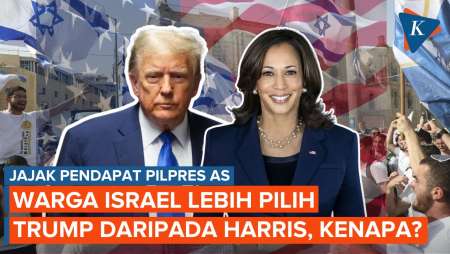 Jajak Pendapat: Warga Israel Lebih Pilih Trump daripada Harris dalam Pilpres AS, Kenapa?