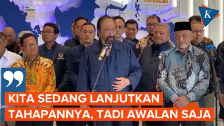 Pertemuan Surya Paloh dan Presiden PKS Sempat Bahas Pencalonan Anies untuk Pilkada Jakarta