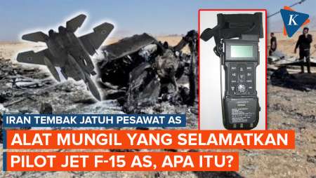 Alat Mungil Yang Selamatkan Pilot Jet F-15 AS Saat Ditembak Jatuh Di Iran, Apa Itu?