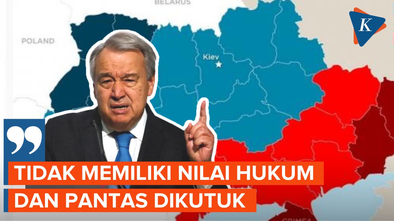 Tanggapan PBB soal Pencaplokan Wilayah Ukraina oleh Rusia