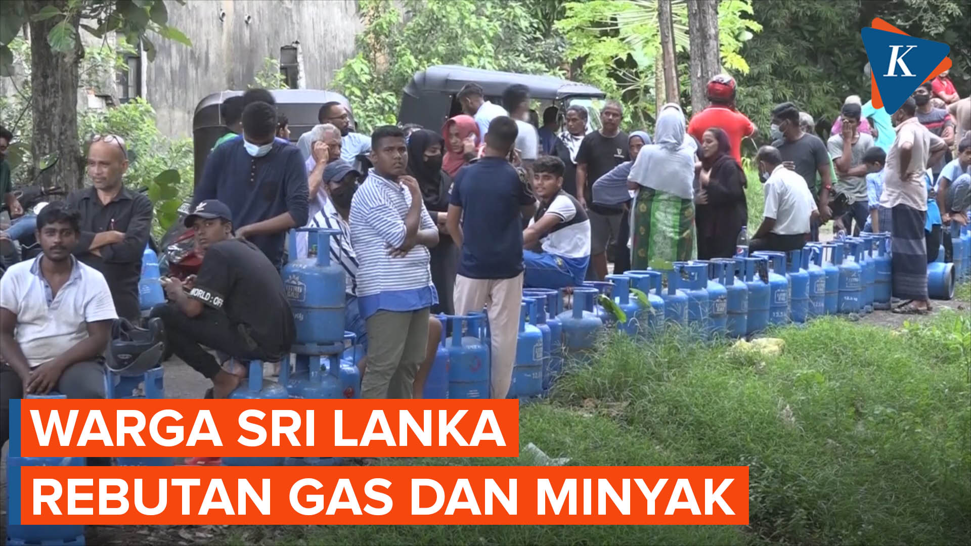 Krisis Ekonomi Sri Lanka Picu Kelangkaan Gas dan Bensin