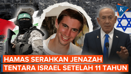 Hamas Serahkan Jenazah Perwira Israel Yang Tewas Di Gaza Pada 2014