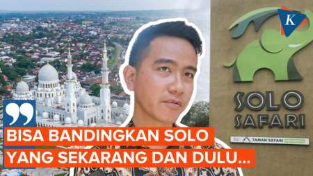 Saat Gibran Minta Bandingkan Solo yang Sekarang dan Dulu