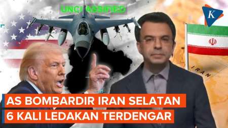 Iran Selatan Diserang, AS Ledakkan Bandar Abbas Hingga Pulau Qeshm!