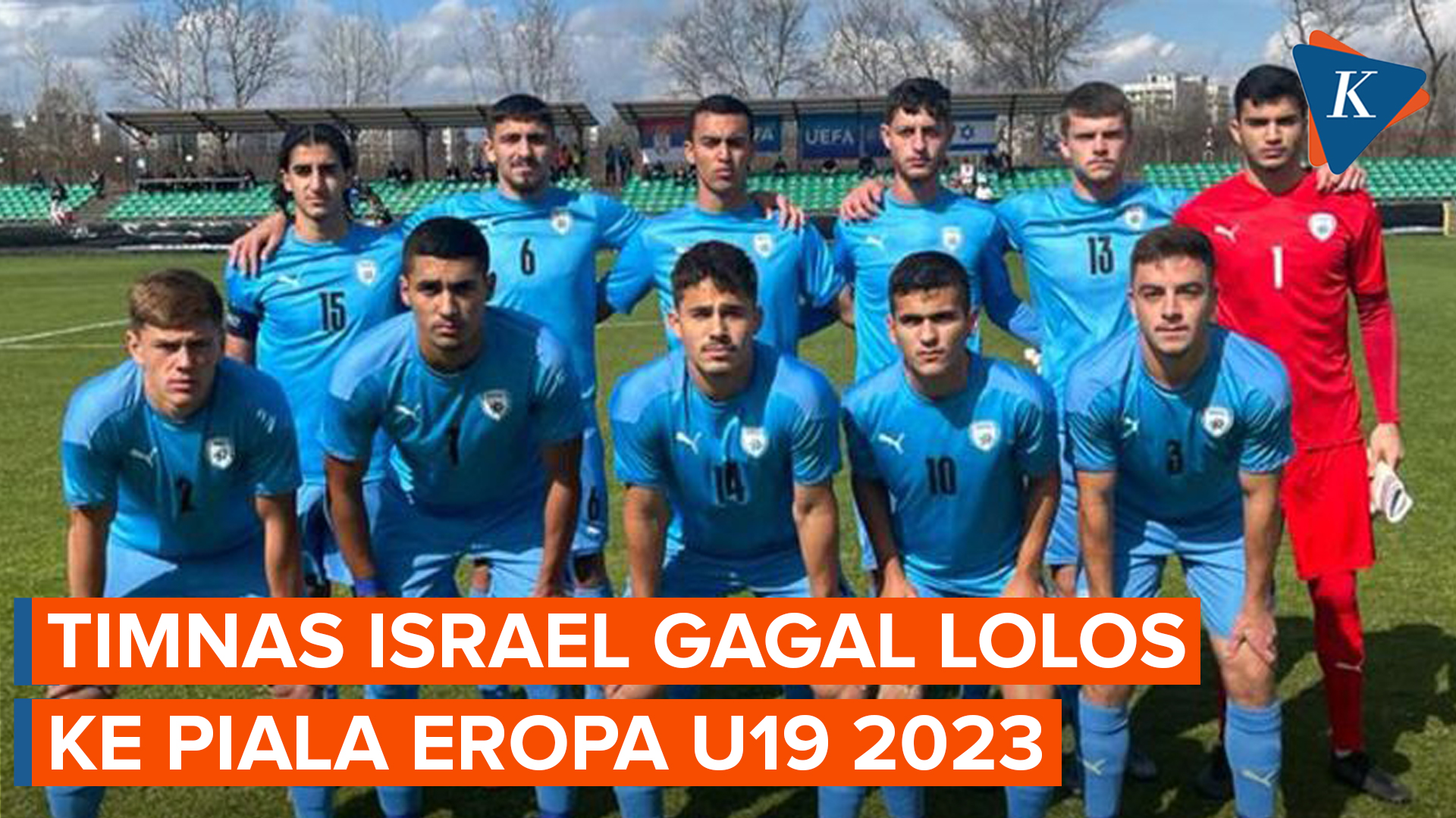 Polemik di Piala Dunia U20, Timnas Israel Gagal Lolos ke Euro U19 2023