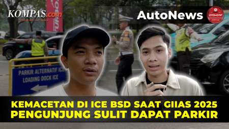 Macet di ICE BSD Saat GIIAS 2025, Pengunjung Sulit Dapat Parkir