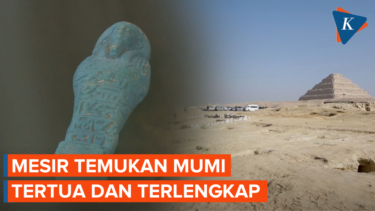 Arkeolog Mesir Umumkan Penemuan Mumi Berusia 4.300 Tahun