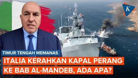 Italia Siap Kerahkan Kapal Perang Ke Bab Al-Mandeb, Apa Misinya?