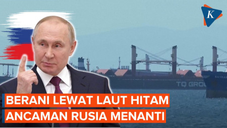 Rusia Sebut Kapal yang Berlayar di Laut Hitam Sebagai Target Militer