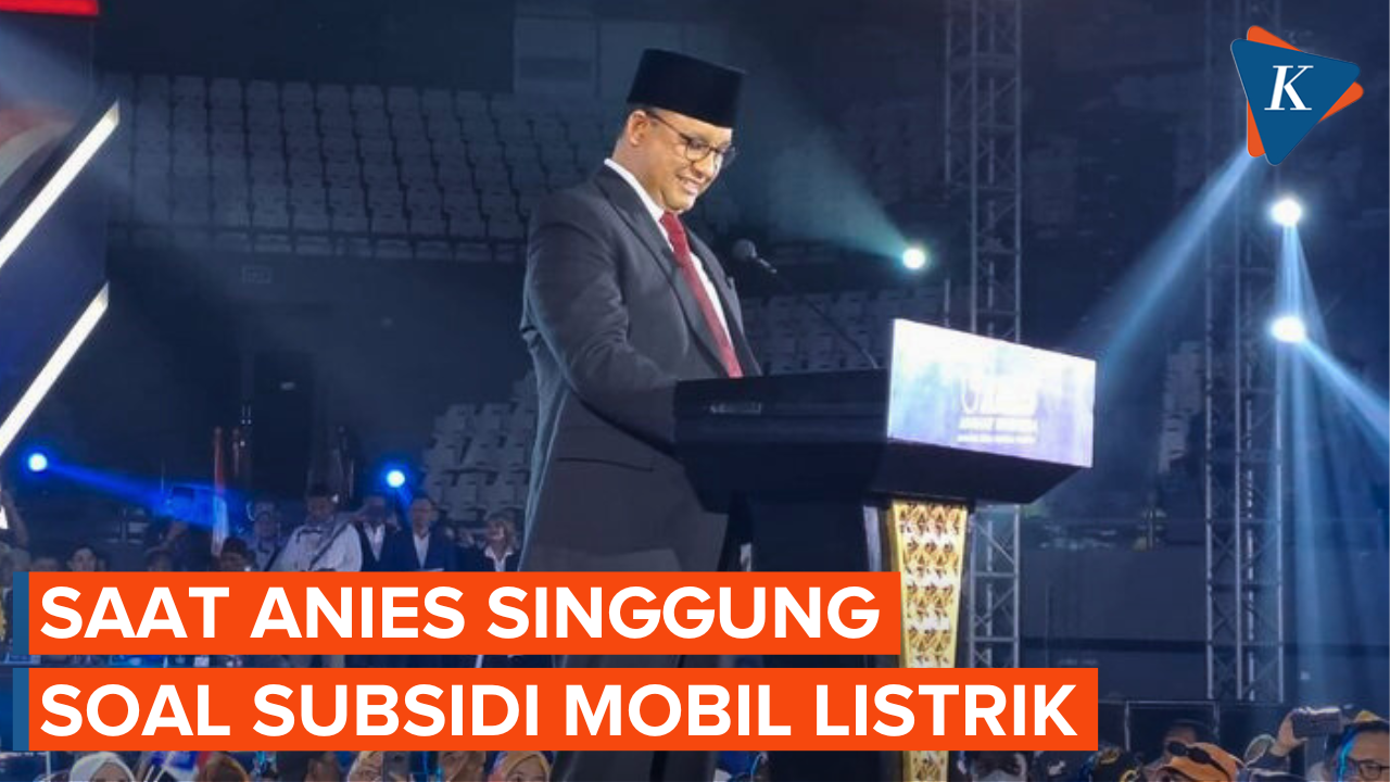 Anies Blak-blakan Kritik Jokowi: Subsidi Mobil Listrik Tak Selesaikan Isu Polusi