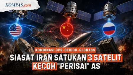 Taktik Iran "Butakan" Patriot AS: Saat GPS Amerika, BeiDou China, dan GLONASS Rusia Bersatu