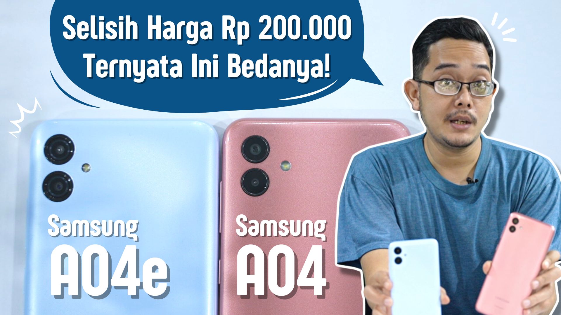 Duo HP Samsung Harga Sejutaan, Hands-on Galaxy A04e dan A04