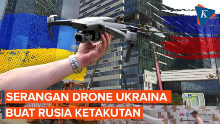 Serangan Drone Ukraina Ancam Bisnis Rusia