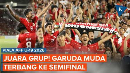 Piala AFF U-19: Taklukkan Vietnam 2-1, Timnas U-19 Ke Semifinal Tanpa Kalah!