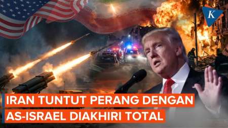 Iran Ogah Gencatan Senjata Dengan AS, Tuntut Perang Diakhiri Total