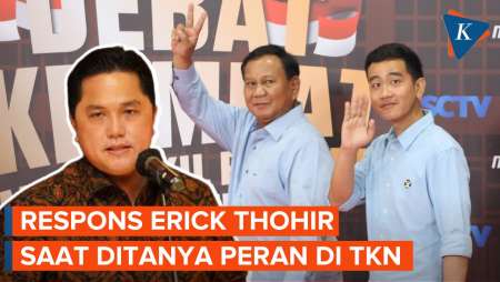 Erick Thohir: Saya Menteri Pak Jokowi, tapi 'Believe' Pak Prabowo