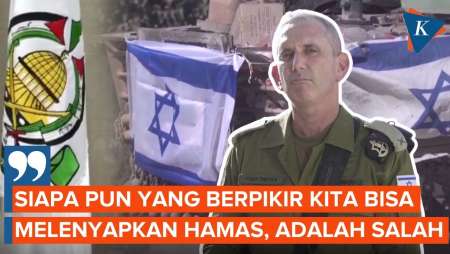 IDF Sebut Hamas Tak Mungkin Dihancurkan, Israel Menyerah?