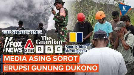 Erupsi Gunung Dukono Di Halmahera Utara Disorot Media Asing, Apa Kata Mereka?