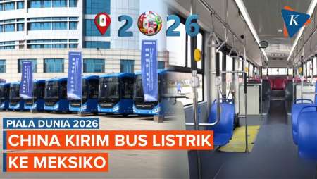 China Kirim Bus Listrik Canggih Ke Meksiko Dukung Piala Dunia 2026
