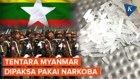 Tentara Myanmar Dipaksa Pakai Sabu Agar Tetap Waspada