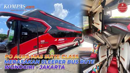 Agra Mas Suite Class | Merasakan Sleeper Bus Rute Wonogiri - Jakarta