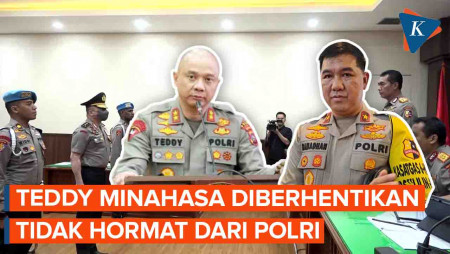 Polri Resmi Pecat Irjen Teddy Minahasa