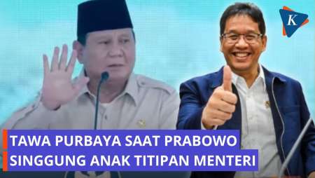 Momen Purbaya Tertawa Saat Prabowo Singgung Orang Titipan Menteri dan Jenderal