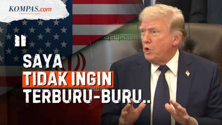 Trump Tak Buru-buru Akhiri Perang Iran, Israel Menanti 