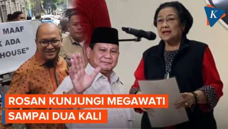 Ketua TKN Prabowo-Gibran Rosan Roeslani Kunjungi Kediaman Megawati Dua Kali, Kenapa?