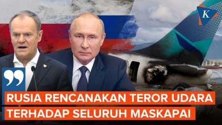 PM Polandia Tuduh Rusia Rencanakan Teror Udara di Seluruh Maskapai