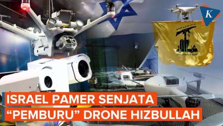 Israel Pamer "Pemburu" Drone Canggih Hizbullah