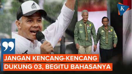 Ungkap Bentuk Tekanan ke Kepala Daerah, Ganjar: Jangan Kencang-kencang Dukung 03