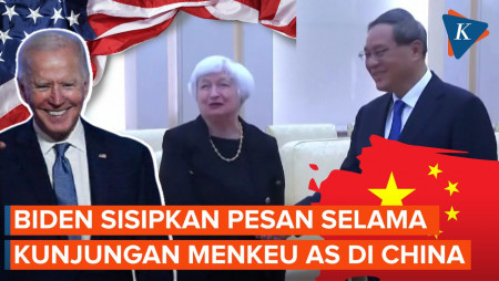 Menkeu AS Ungkap Pesan yang Dititipkan Biden untuk China, Apa Isinya?