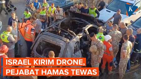 Satu Pejabat Hamas Kembali Tewas karena Drone Israel di Lebanon Selatan