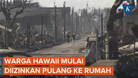 Sisa Puing Bangunan dan Mobil Hangus Bertebaran di Pulau Maui Hawaii