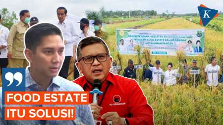 Saat Gerindra Balas Kritik PDI-P soal Food Estate